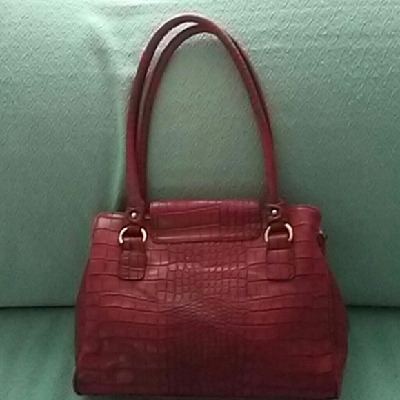 Lulu Guinness Red Bag - Picture 2 of 8